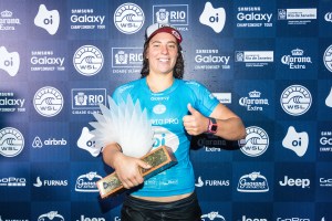 Tyler Wright winner of the 2016 Oi Rio Pro.